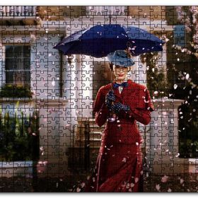 Cakapuzzle Mary Poppins Returns Emily Blunt Mdf 120 Parça Puzzle