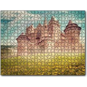 Cakapuzzle Masallar Ülkesi Kale ve Gökkuşağı 255 Parça Puzzle