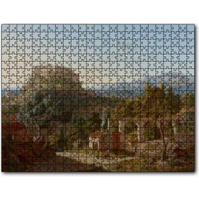 Cakapuzzle Massa Di Carrara Kalesi Mdf 500 Parça Puzzle