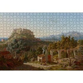 Cakapuzzle Massa Di Carrara Kalesi Mdf 500 Parça Puzzle