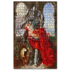 Cakapuzzle Masum Bebek ve Bakıcısı Metalik Dadı Ahşap 255 Parça Puzzle