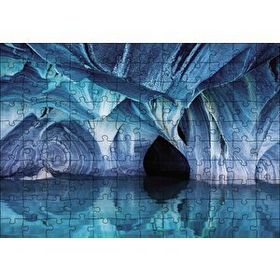 Cakapuzzle Mavi Gölet Mağara Mdf 120 Parça Puzzle