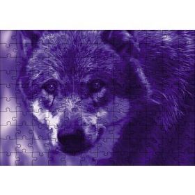 Cakapuzzle Mavi Kurt Fantastik 120 Parça Ahşap Puzzle