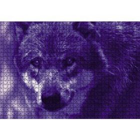 Cakapuzzle Mavi Kurt Fantastik 120 Parça Ahşap Puzzle