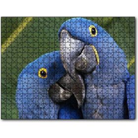Cakapuzzle Mavi Macaw Papağanları Çift Mdf 1000 Parça Puzzle