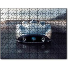Cakapuzzle Mavi Rolls Royce Görseli Mdf 1000 Parça Puzzle
