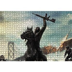 Cakapuzzle Maymunlar Gezegeni Movie Poster 120 Parça Ahşap Puzzle