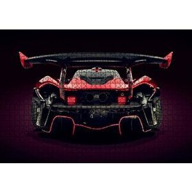 Cakapuzzle McLaren P1 GTR Arka Görünüş 120 Parça Ahşap Puzzle