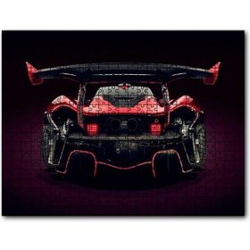 Cakapuzzle Mclaren P1 Gtr Arka Görünüş Mdf 1000 Parça Puzzle