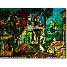 Cakapuzzle Mediterranean Landscape, 1953 By Pablo Picasso 255 Parça Puzzle