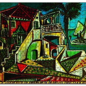 Cakapuzzle Mediterranean Landscape 1953 By Pablo Picasso Mdf 500 Parça Puzzle
