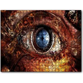 Cakapuzzle Mekanik Insan ve Gözü 255 Parça Puzzle