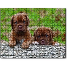 Cakapuzzle Meksika Yavru Köpekler Görseli Ahşap 255 Parça Puzzle