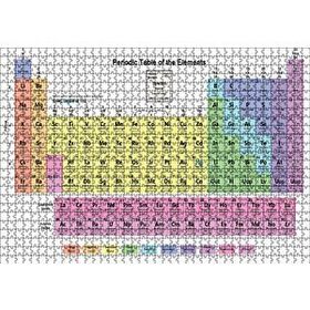 Cakapuzzle Mendeleev Kimya Periyodik Tablo 120 Parça Ahşap Puzzle