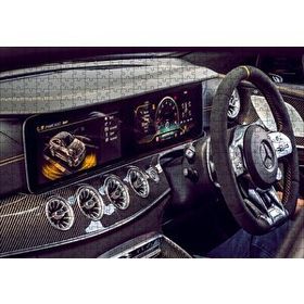 Cakapuzzle Mercedes AMG GT 63 S 4 Matic Kokpit 120 Parça Ahşap Puzzle