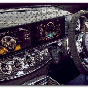 Cakapuzzle Mercedes Amg Gt 63 S 4 Matic Kokpit Mdf 500 Parça Puzzle