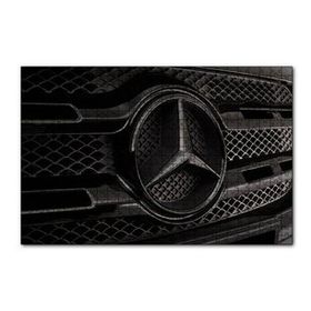 Cakapuzzle Mercedes Benz Logo Karanlık Mod 120 Parça Ahşap Puzzle