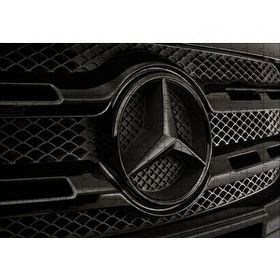 Cakapuzzle Mercedes Benz Logo Karanlık Mod 120 Parça Ahşap Puzzle