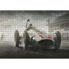 Cakapuzzle Mercedes Gümüş Ok Görseli 120 Parça Ahşap Puzzle