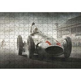 Cakapuzzle Mercedes Gümüş Ok Görseli 120 Parça Ahşap Puzzle