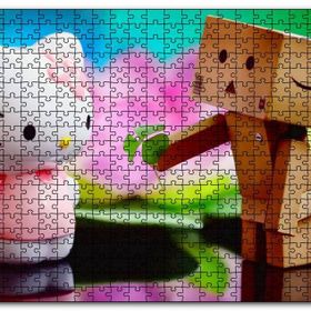 Cakapuzzle Merhaba Kedicik Yonca Görseli Mdf 1000 Parça Puzzle