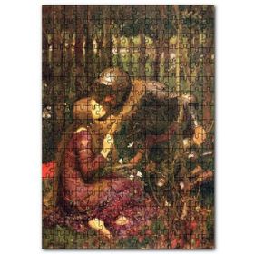 Cakapuzzle Merhametsiz Güzel Kadın Kitap Kapağı Mdf 120 Parça Puzzle