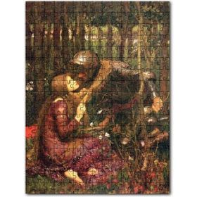 Cakapuzzle Merhametsiz Güzel Kadın Kitap Kapağı Mdf 255 Parça Puzzle