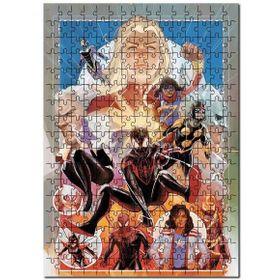 Cakapuzzle Mervel Karekterler Çizim Afiş Görseli Mdf 500 Parça Puzzle