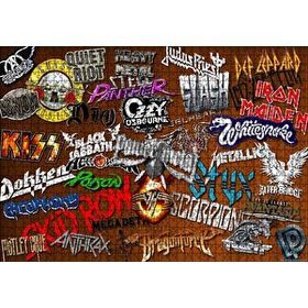 Cakapuzzle Meşhur Rock Grupları 120 Parça Ahşap Puzzle