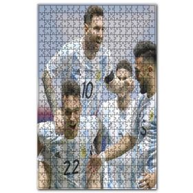 Cakapuzzle Messi Arkadaşları Arjantin Şampiyonlukları Ahşap 1000 Parça Puzzle