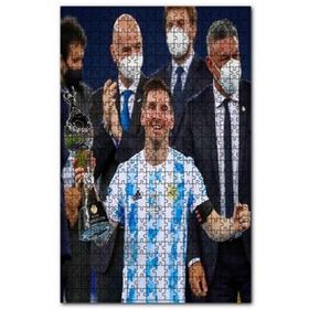 Cakapuzzle Messi Kupa Amerika 2021 Şampiyonluk Heyecanı 120 Parça Puzzle
