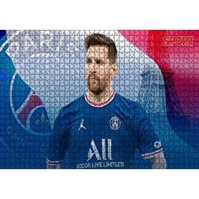 Cakapuzzle Messi PSG Görseli 120 Parça Ahşap Puzzle