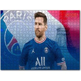 Cakapuzzle Messi Psg Görseli Mdf 500 Parça Puzzle