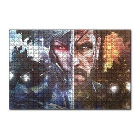 Cakapuzzle Metal Gear İki Karakter Bir Arada 120 Parça Ahşap Puzzle