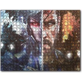 Cakapuzzle Metal Gear İki Karakter Bir Arada Mdf 120 Parça Puzzle