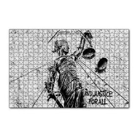 Cakapuzzle Metallica And Justice For All Albüm Kapağı 120 Parça Ahşap Puzzle