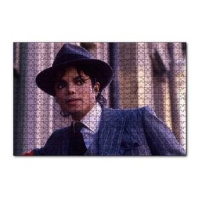 Cakapuzzle Michael Jackson Takım Elbiseli 120 Parça Ahşap Puzzle