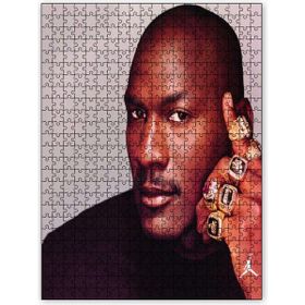 Cakapuzzle Michael Jordan ve Yüzükleri 120 Parça Puzzle