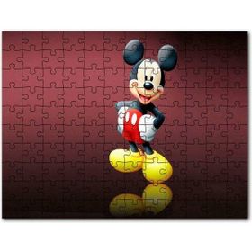Cakapuzzle Mickey Mouse Çizgi Film Duvar 255 Parça Puzzle