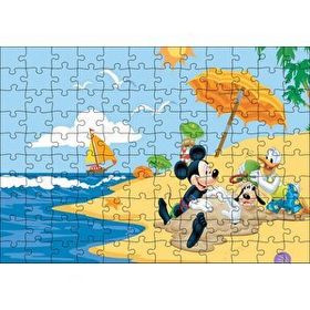 Cakapuzzle Mickey Mouse Donald Duck İle Yaz Maceraları Mdf 120 Parça Puzzle