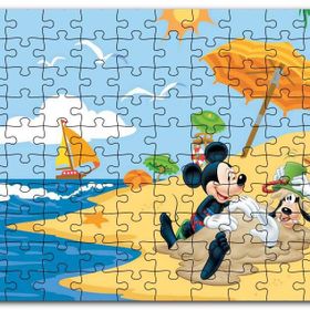 Cakapuzzle Mickey Mouse Donald Duck İle Yaz Maceraları Mdf 255 Parça Puzzle