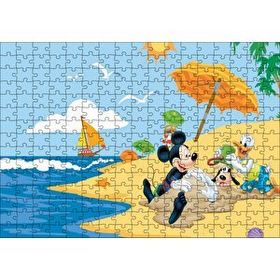 Cakapuzzle Mickey Mouse Donald Duck İle Yaz Maceraları Mdf 255 Parça Puzzle