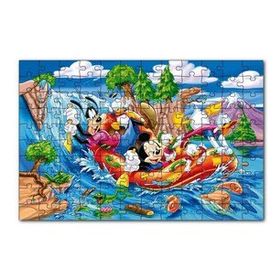 Cakapuzzle Mickey Mouse Donald Duck ile Yaz Maceraları Yapboz MDF Puzzle