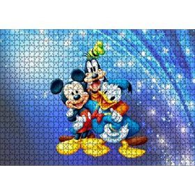 Cakapuzzle Mickey Mouse Donald Duck Ve Pluto 120 Parça Ahşap Puzzle