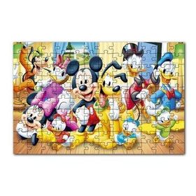 Cakapuzzle Mickey Mouse Ve Arkadaşlar 120 Parça Ahşap Puzzle