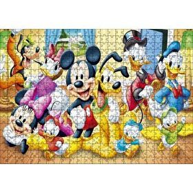 Cakapuzzle Mickey Mouse ve Arkadaşlar 500 Parça Puzzle