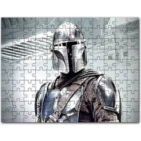 Cakapuzzle Miğferli ve Zırhlı Savaşçı Yakın Plan Mdf 120 Parça Puzzle