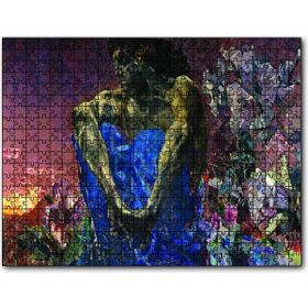 Cakapuzzle Mikhail Vrubel İblis Oturmuş Mdf 120 Parça Puzzle