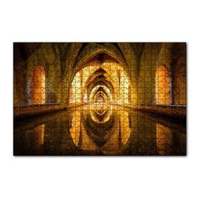 Cakapuzzle Mimari Sütunlar ve Tonozlar 120 Parça Ahşap Puzzle