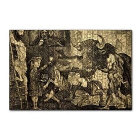 Cakapuzzle Minotauromachy 1935 by Pablo Picasso 120 Parça Ahşap Puzzle